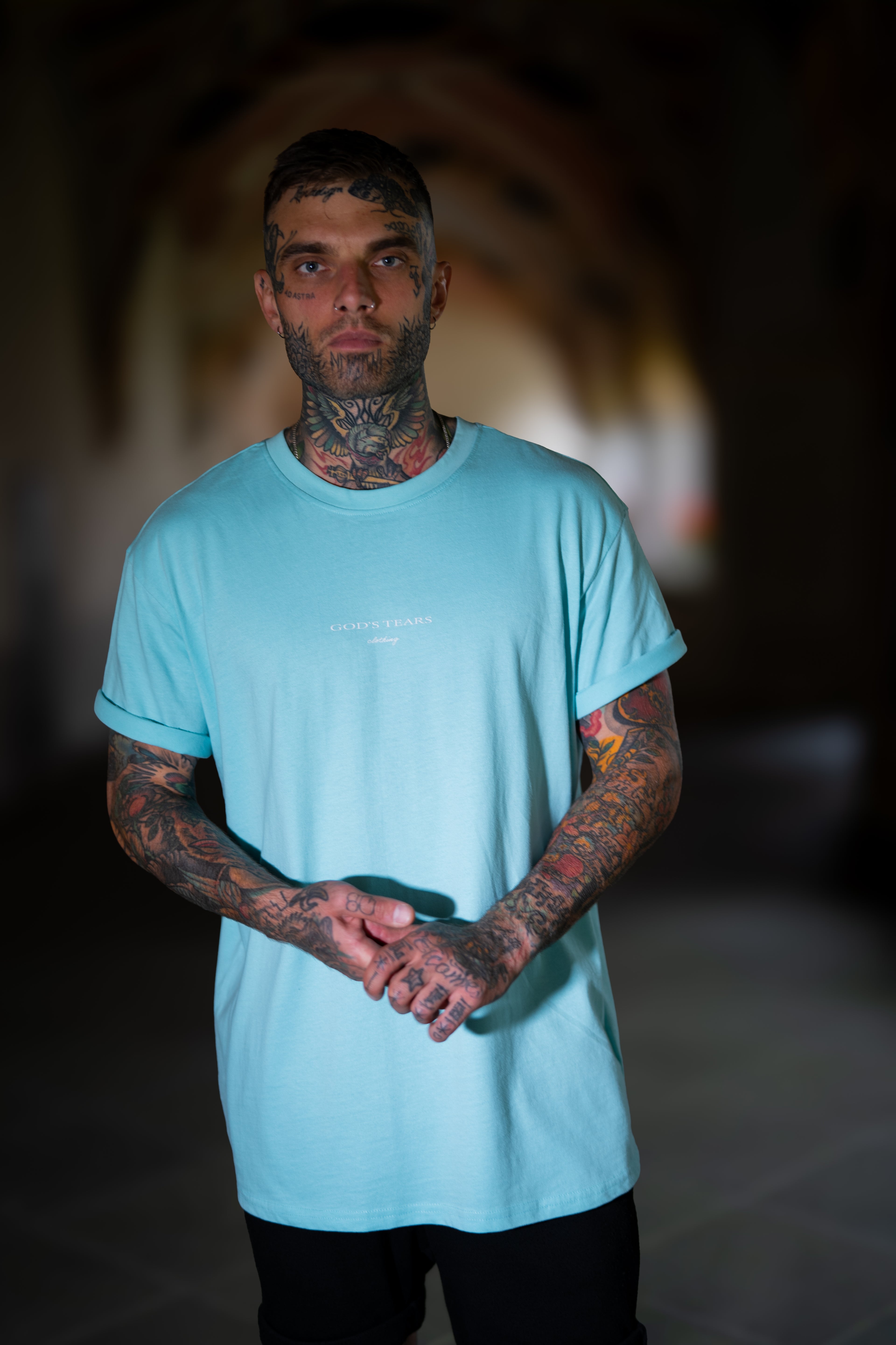 TEE Zeus Artwork türkis