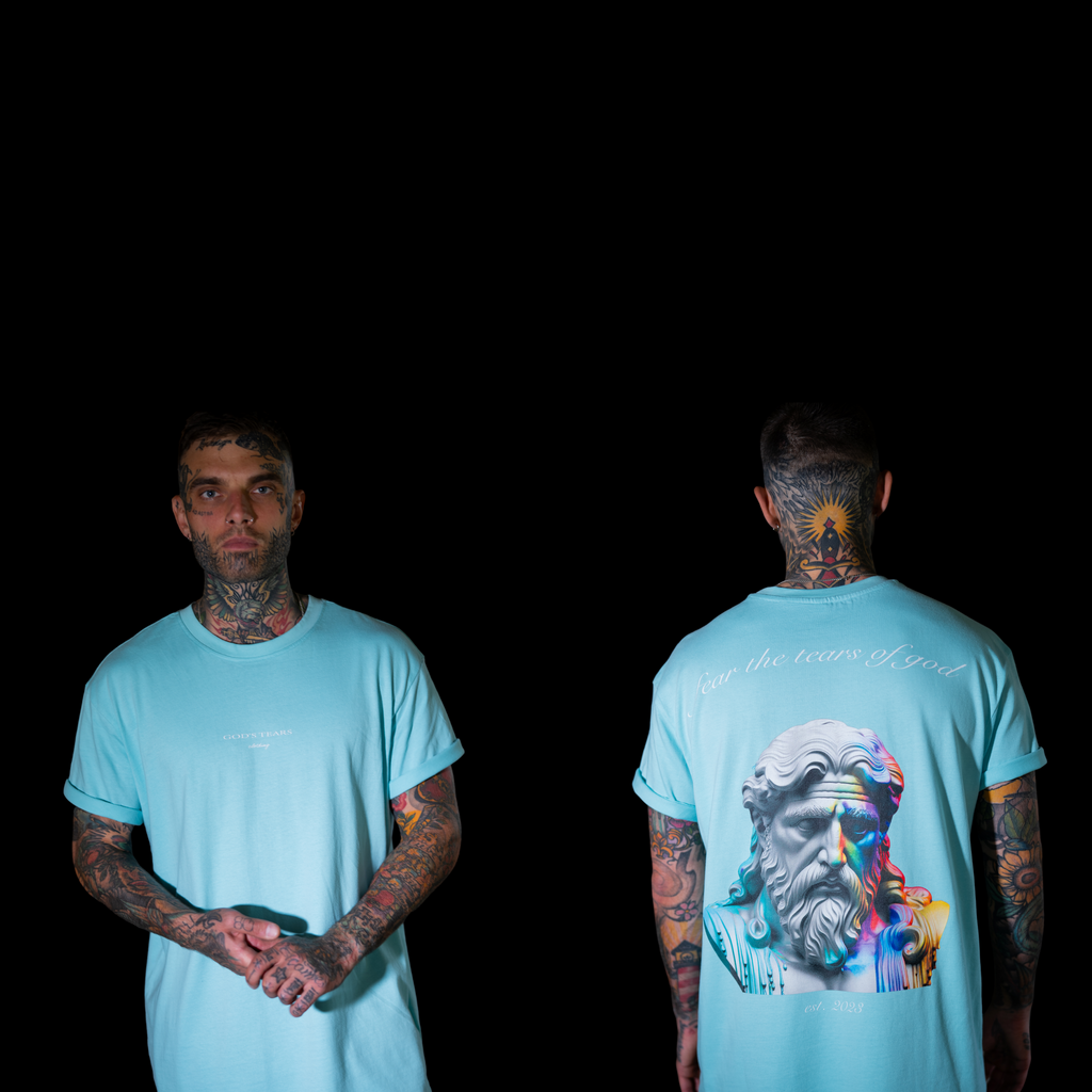 TEE Zeus Artwork türkis